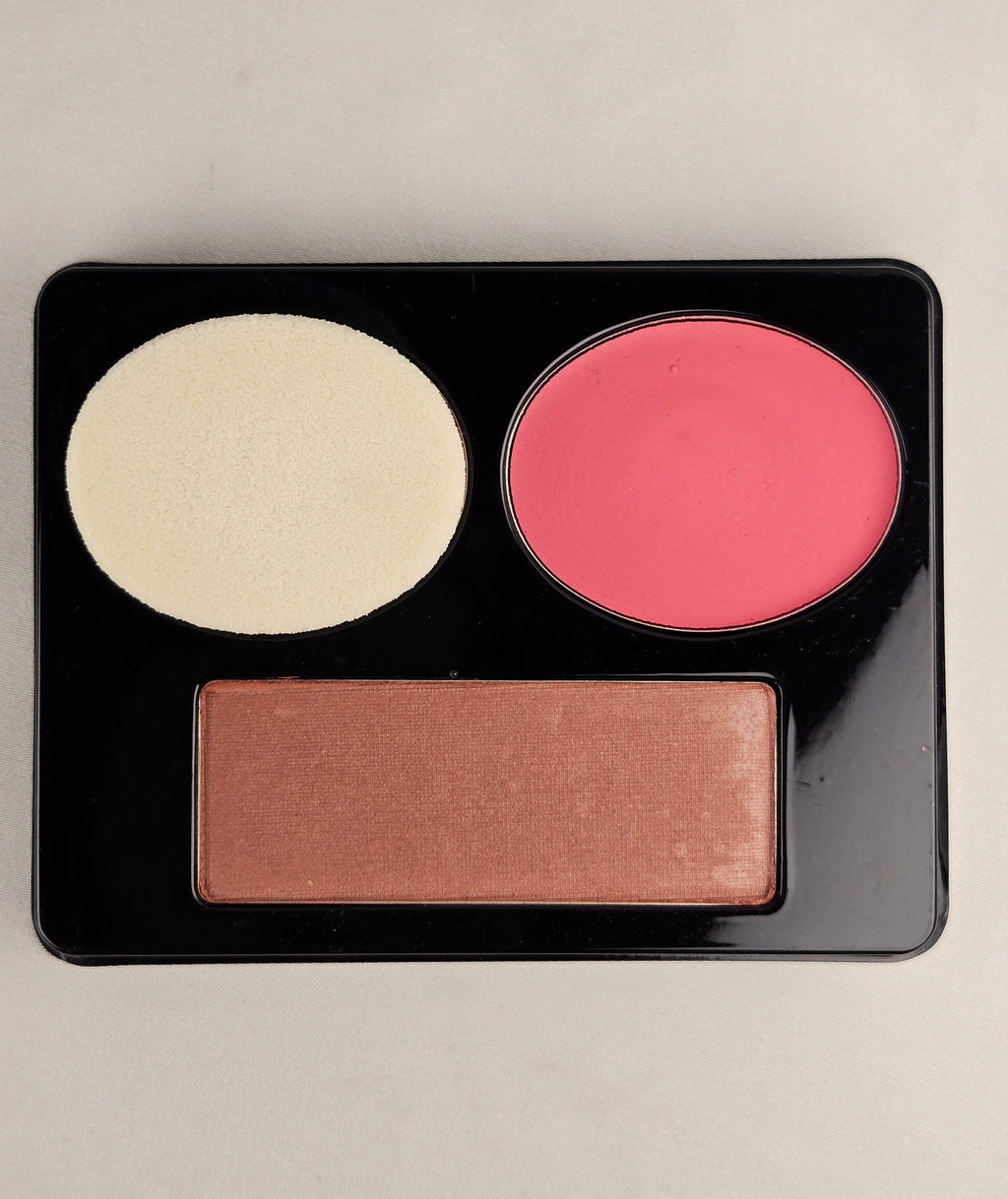 Revlon Vintage PowderCreme Blush Rose & Pure Radiance Pressed Powder Palette Original Sunglow Face Palette