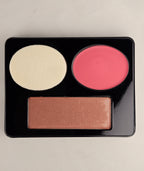 Revlon Vintage PowderCreme Blush Rose & Pure Radiance Pressed Powder Palette Original Sunglow Face Palette
