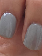 Mystic Foglight - Gray Nail Polish with Multicolor Shimmer | Liquid Krystal Co. Handmade Indie Lacquer