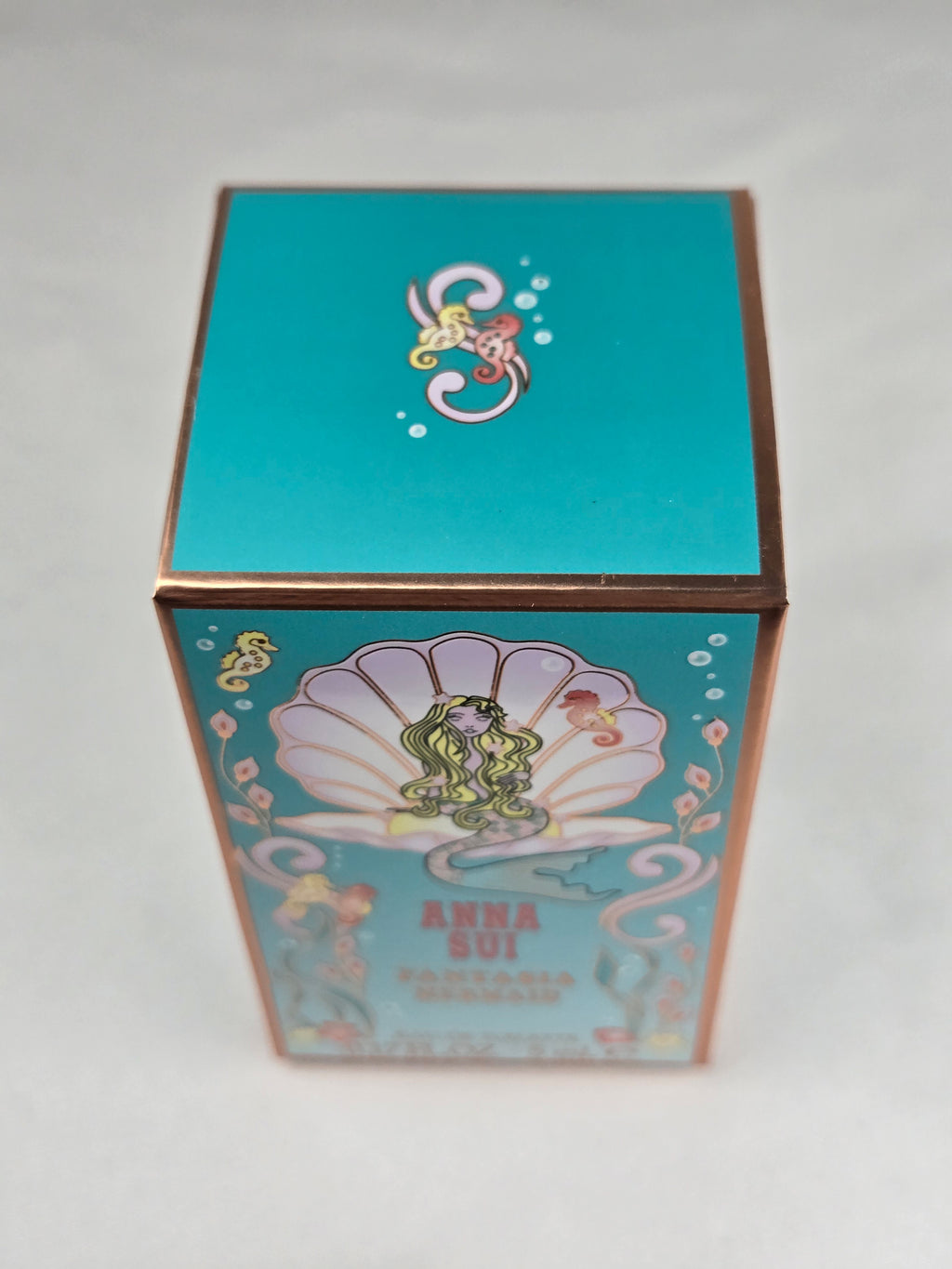 Anna Sui Fantasia Mermaid Eau De Toilette Mini Perfume 0.17 oz 5ml Mermaid Bottle