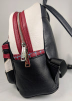 Marvel Loungefly Spider-Gwen Ghost Spider Mini Backpack Red White Black Spider Web Marvel Loungefly Bag