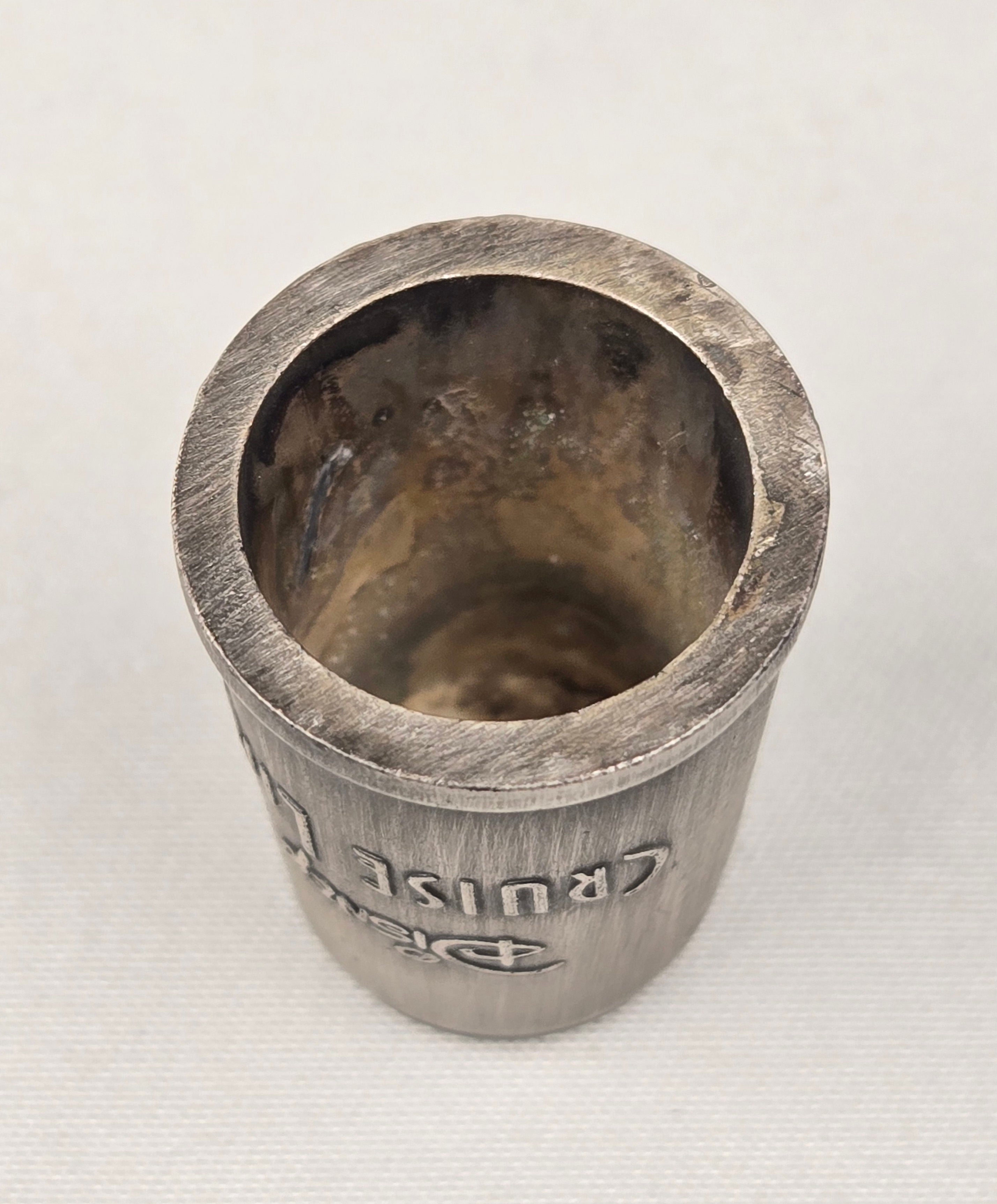 Disney Cruise Line Mickey Mouse Thimble — Nautical Pewter Sewing Collectible