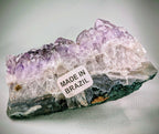 Natural Amethyst Crystal Cluster Standing Druzy Specimen 1lb 3oz Purple Quartz