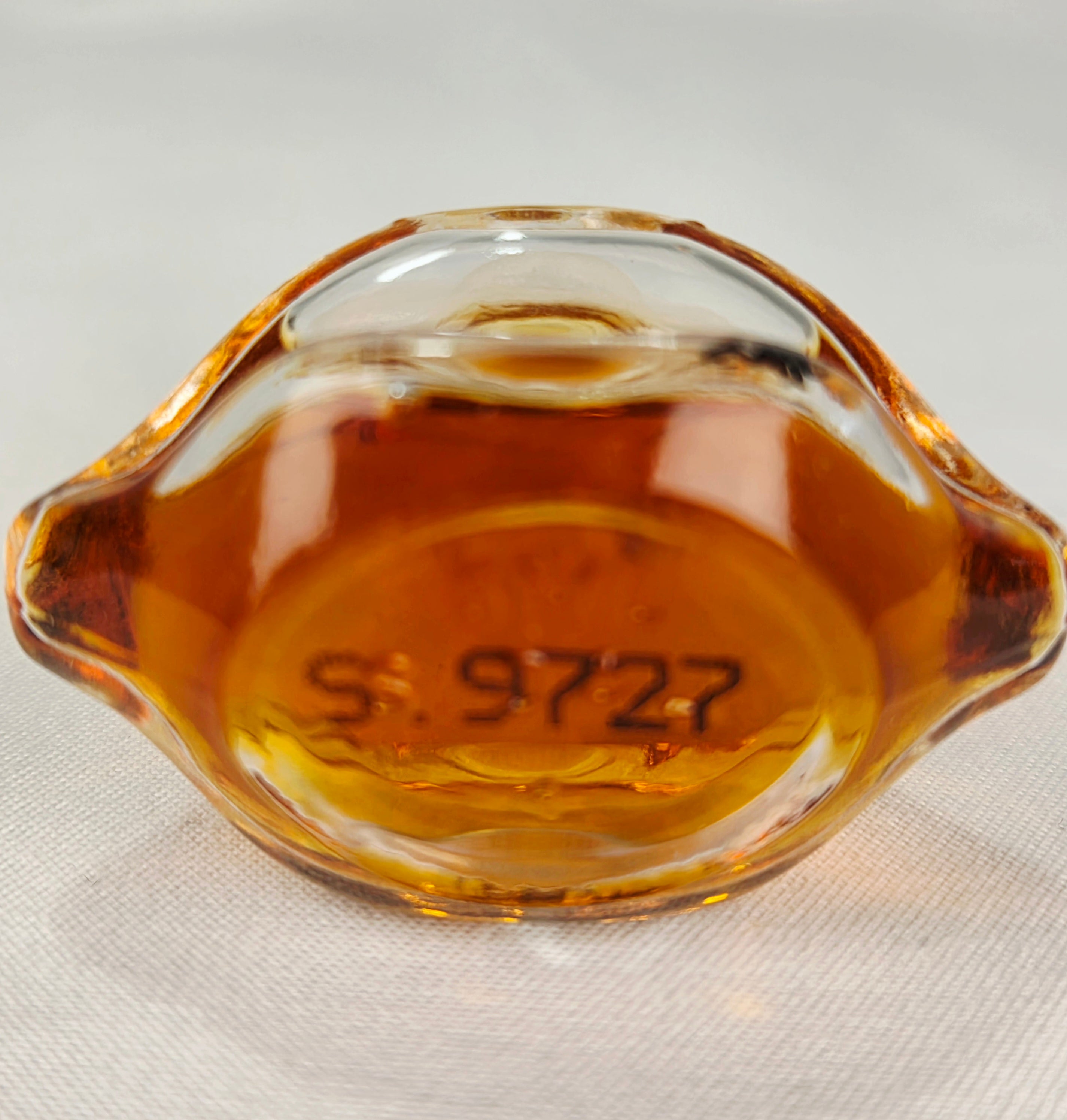 Vintage Salvador Dalí Perfume Miniature Bottle Full Frosted Nose Stopper Collectible