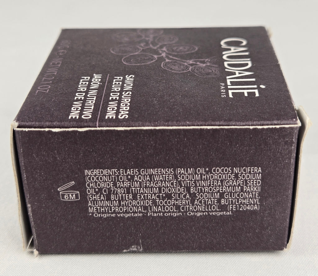 Caudalie Fleur de Vigne French-Milled Soap 60g | Luxury Caudalie Paris Vineyard Scent Bath Soap