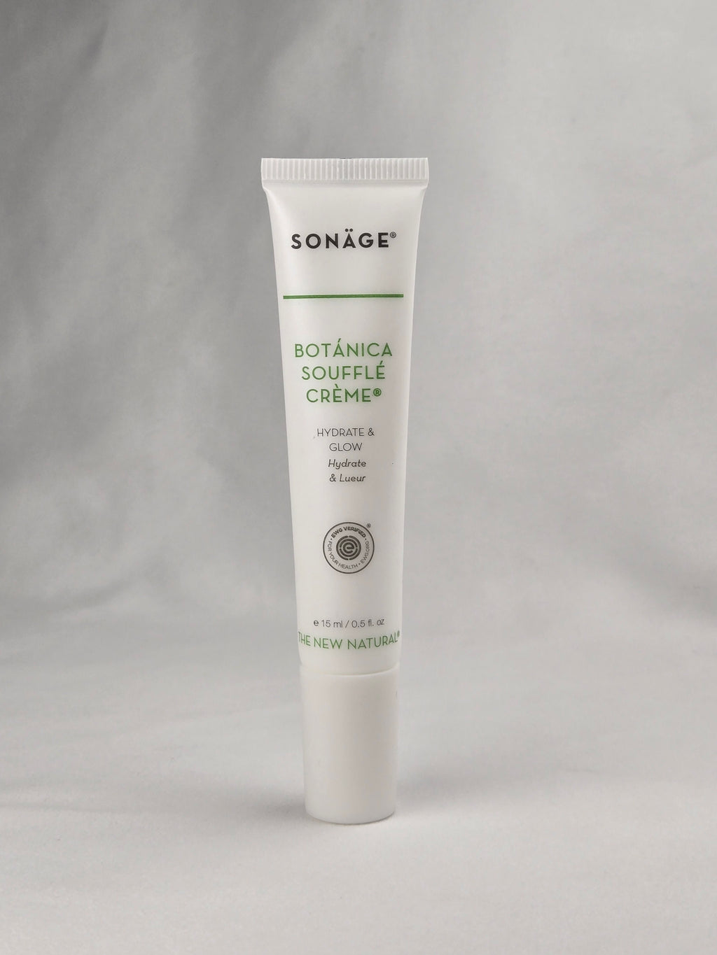 Sonäge Botánica Soufflé Crème Hydrate & Glow Moisturizer 15ml Botanical Face Cream