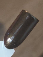 Chocolirium Dark Chocolate Brown Shimmer Nail Polish | Liquid Krystal Co. Handmade Indie Lacquer