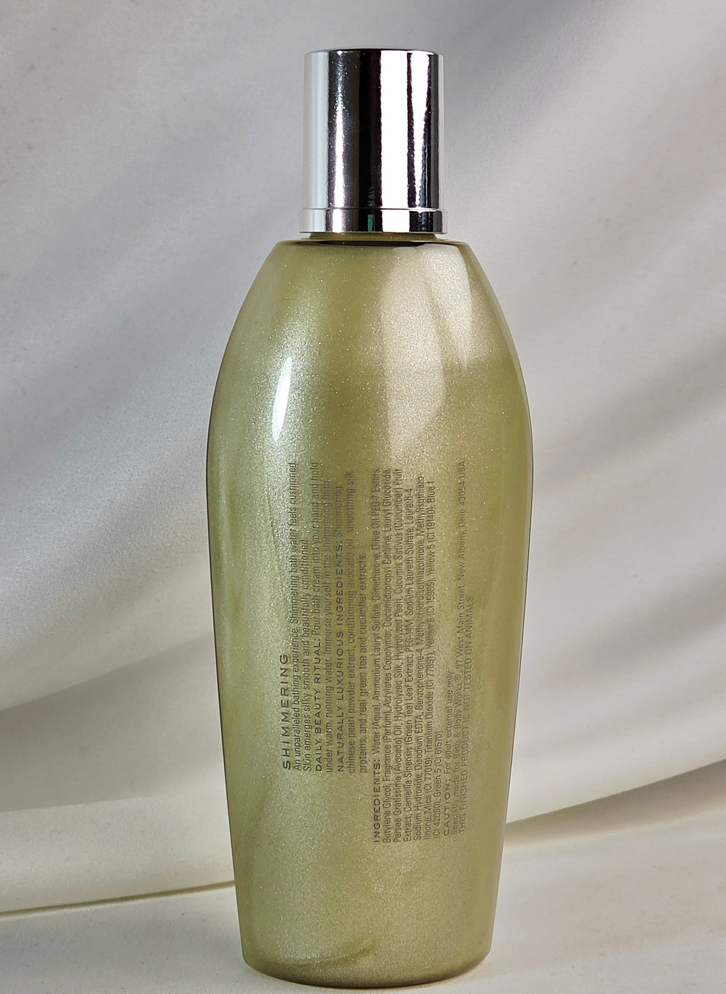 Bath & Body Works Luxuries Green Tea Cucumber Shimmering Bath Cream 6.5 oz Discontinued