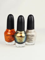 Sephora by OPI Nail Polish Mini Trio- Discontinued – Once a Cheetah Orange Shimmer, S-Age Is Just a Number Duochrome, and Frankly I Don't Give A Damn
