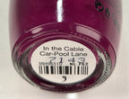 OPI In the Cable Car-Pool Lane NL F62 Nail Polish 15mL Full Vintage Berry Magenta