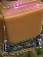Arachide Jellification - Purple Red Shimmer Peanut Butter Tan Nail Polish | Liquid Krystal Co Handmade Indie Lacquer