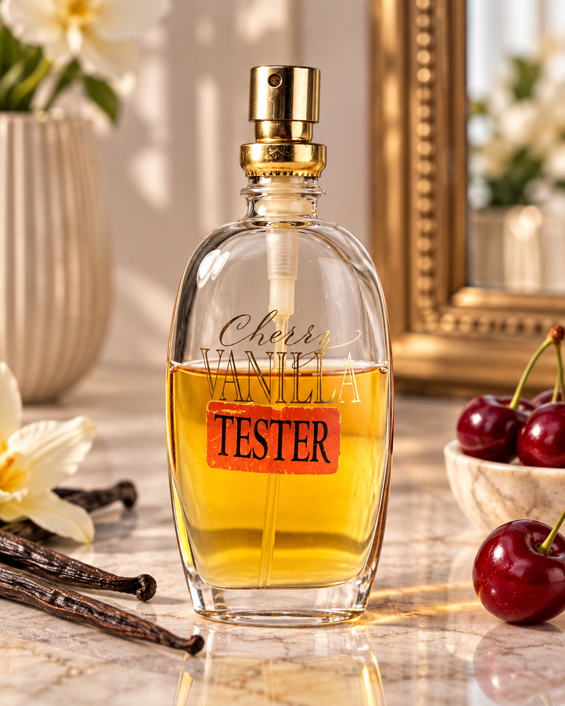 Vintage Cherry Vanilla Perfume Tester – Discontinued 1990s Fragrance