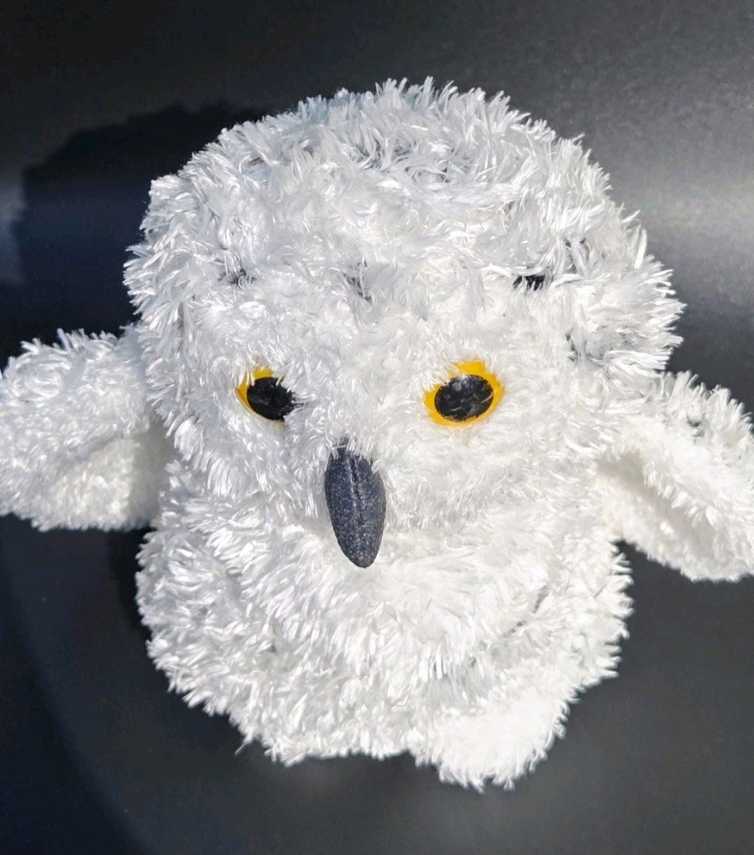 Douglas Snowy Owl Plush Stuffed Animal White Owl Cuddle Toy Yellow Eyes Soft