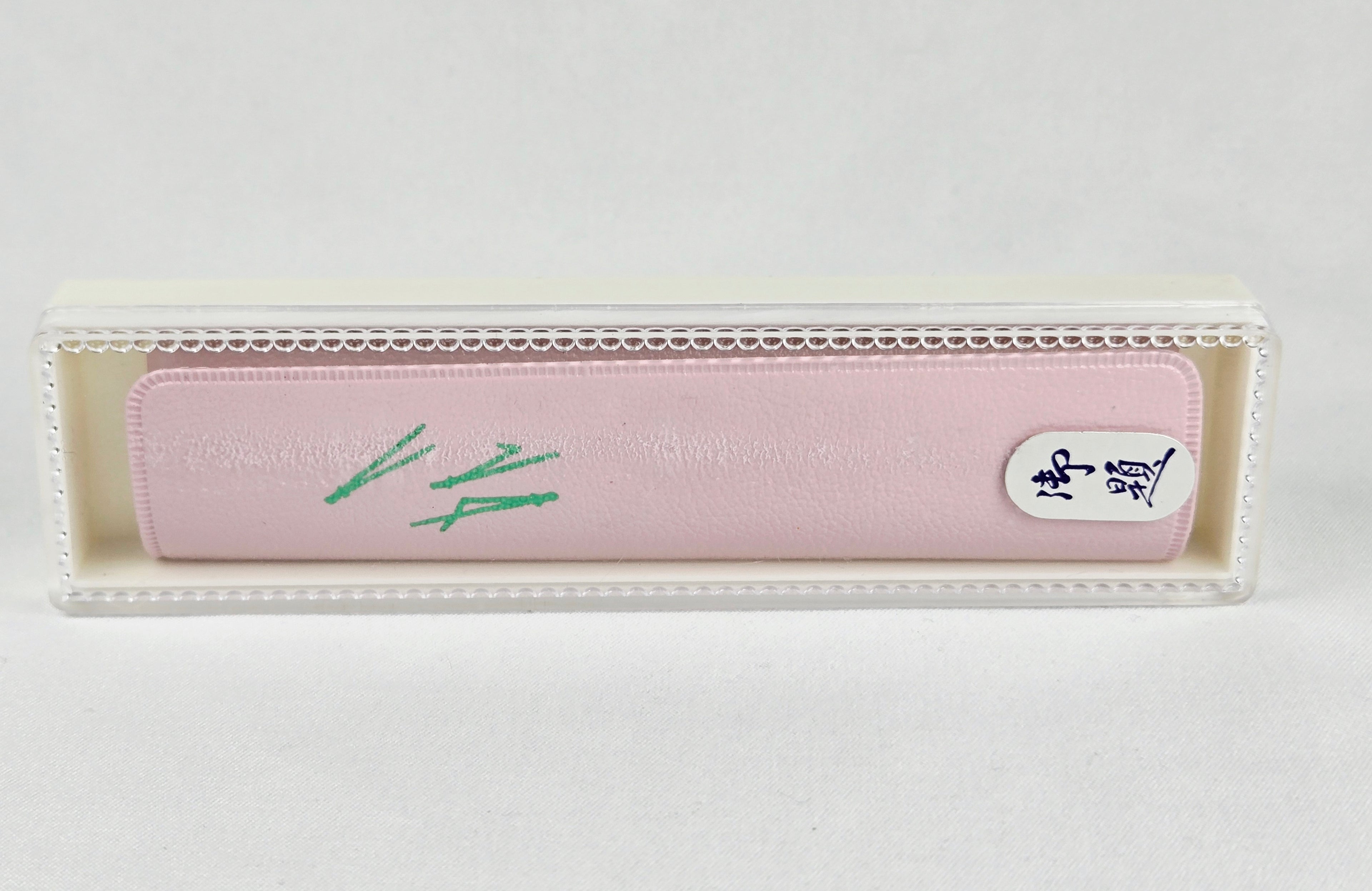 Gold & Silver-Tone Mount Fuji Hair Stick with Hanko Tag | Vintage Japanese Adornment (4”)