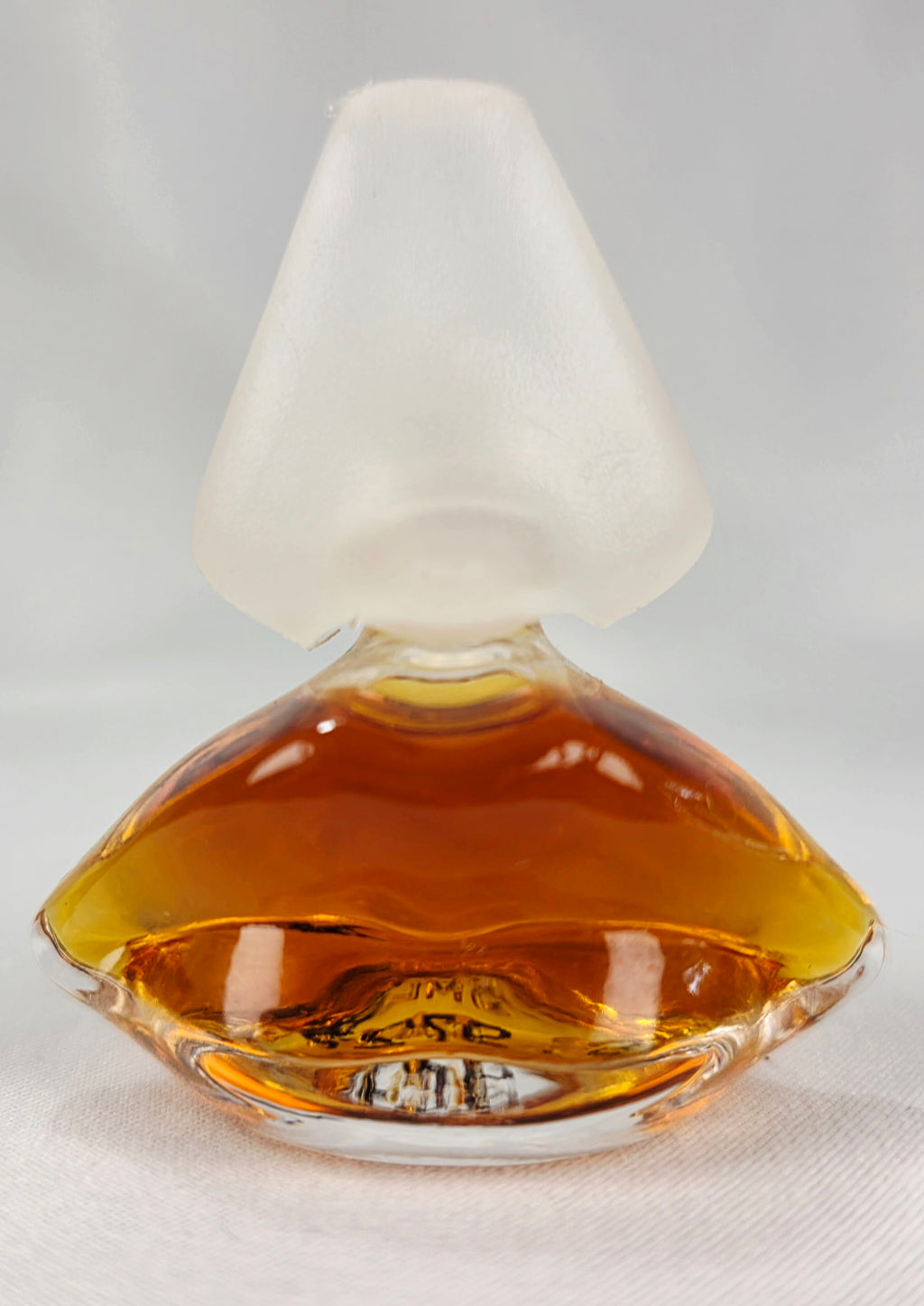 Vintage Salvador Dalí Perfume Miniature Bottle Full Frosted Nose Stopper Collectible
