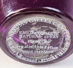Gilles Cantuel Flowers Purple Eau de Toilette 3.4 oz 100 mL Floral Fruity Perfume