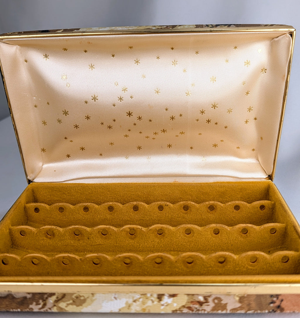 Vintage Mele & Co. 15 Pair Dangle Earring Travel Case Jewelry Organizer Storage Box
