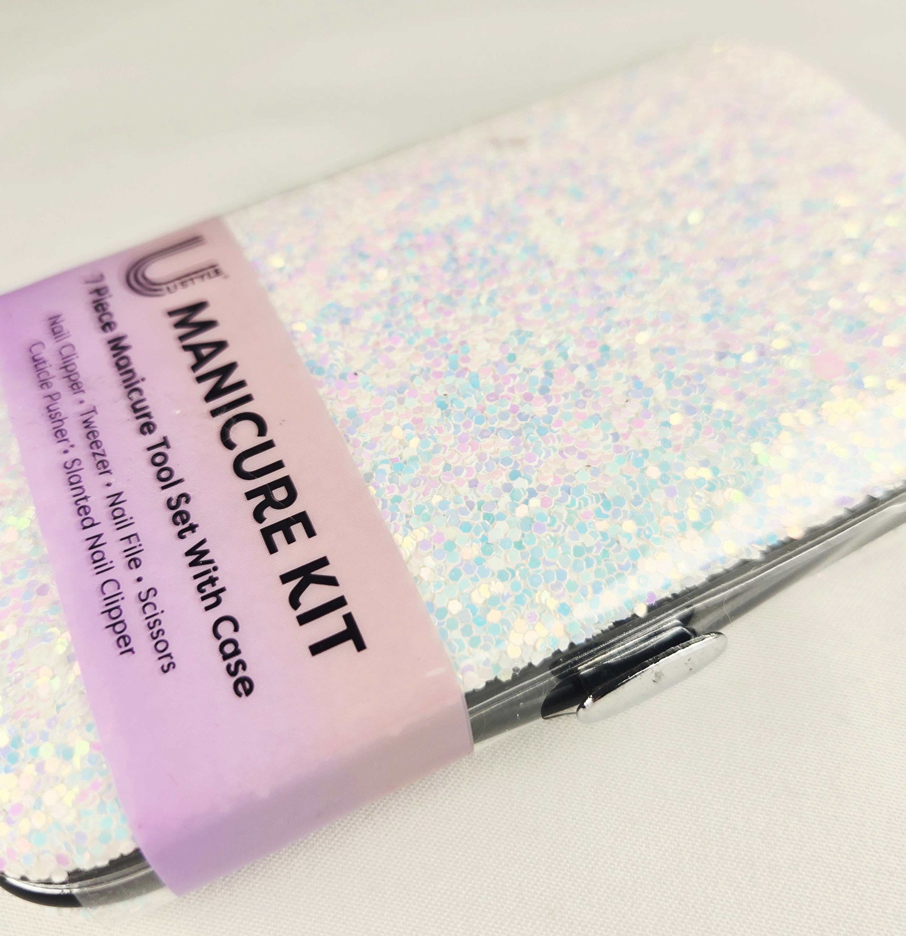 U Pocket Glam — Iridescent Travel Manicure Kit
