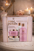 Daisy Fuentes Rose Petals Nourishing Body Care Set — Apothecary Gift Set skincare spa luxury rose fragrance