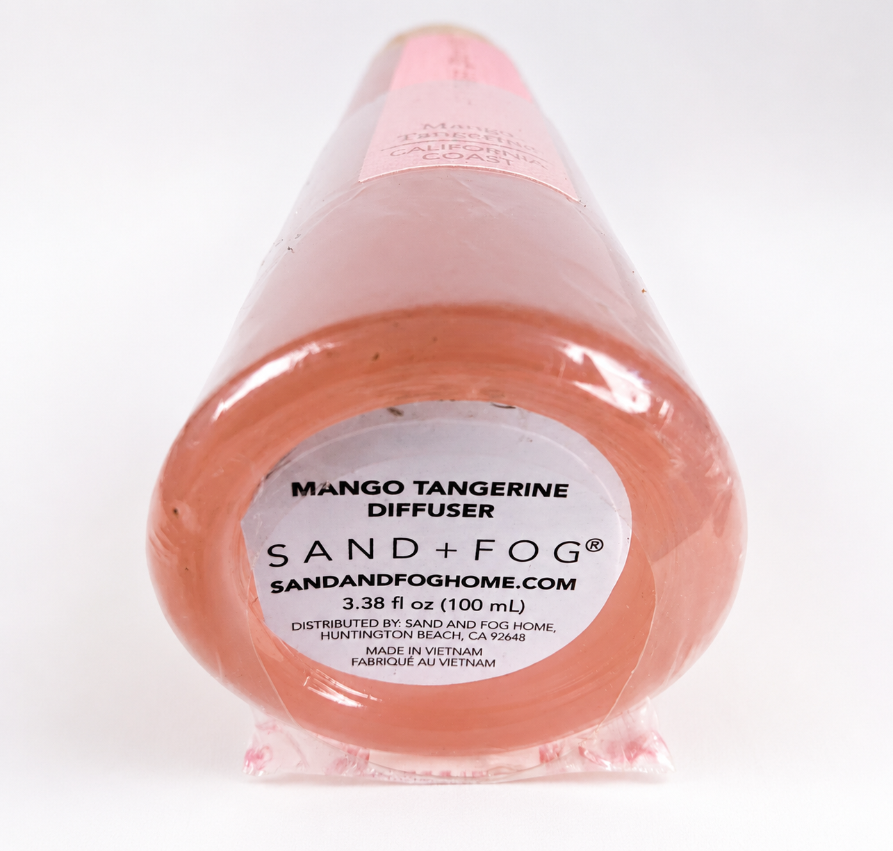 Sand + Fog Mango Tangerine Reed Diffuser California Coast 3.38 oz New