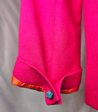 Zara TRF Collection Hot Pink Fuchsia Blazer — Size Medium