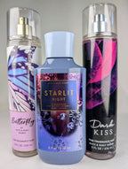 Bath & Body Works Celestial Dark Velvet Sky Layering Combo Set NEW