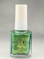 Pure Ice Lucky Charming Nail Polish 1023 Emerald Green Glitter Shimmer Lacquer .5 oz