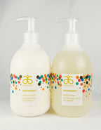 Arbonne MerryMint Hand Wash & Hand Lotion Set with Metal Caddy Holiday Edition Peppermint Duo