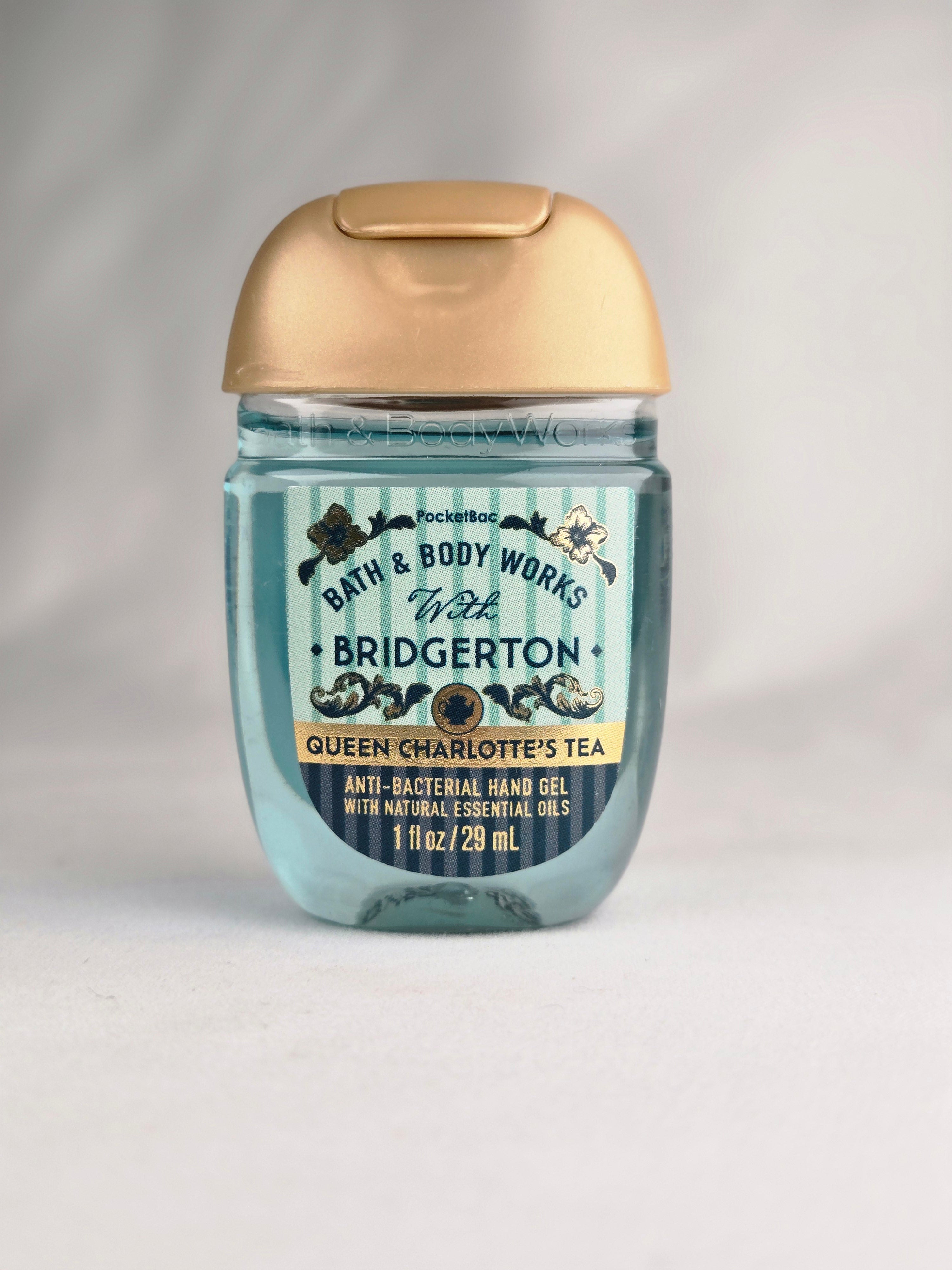 Bath & Body Works Bridgerton Queen Charlotte’s Tea PocketBac Hand Sanitizer 1oz Limited Edition Collectable Scent