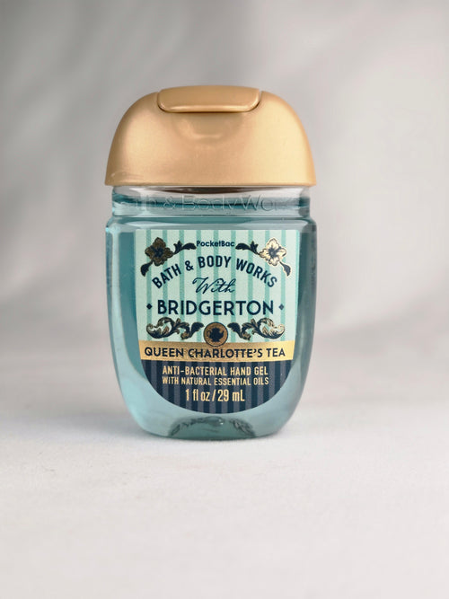 Bath & Body Works Bridgerton Queen Charlotte’s Tea PocketBac Hand Sanitizer 1oz Limited Edition Collectable Scent