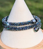 Swarovski Crystaldust Paradise Shine Wrap Bracelet Retired Aurora Crystal Collector Jewelry