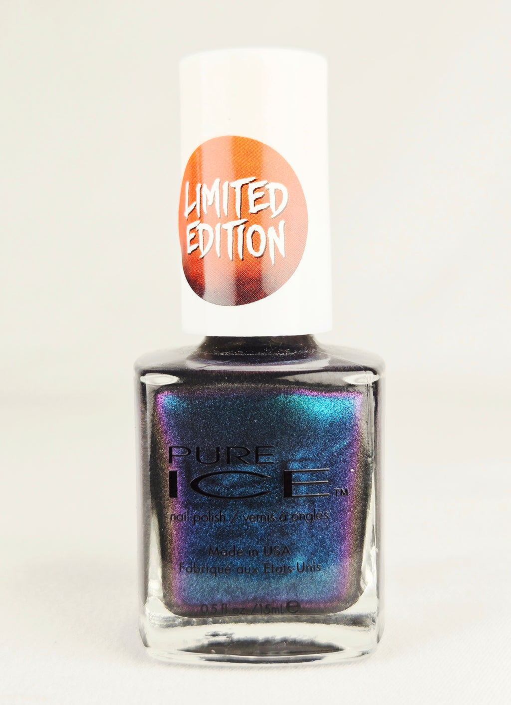 Pure Ice Coffin Break Limited Edition Nail Polish — Blue Purple Multichrome Shimmer