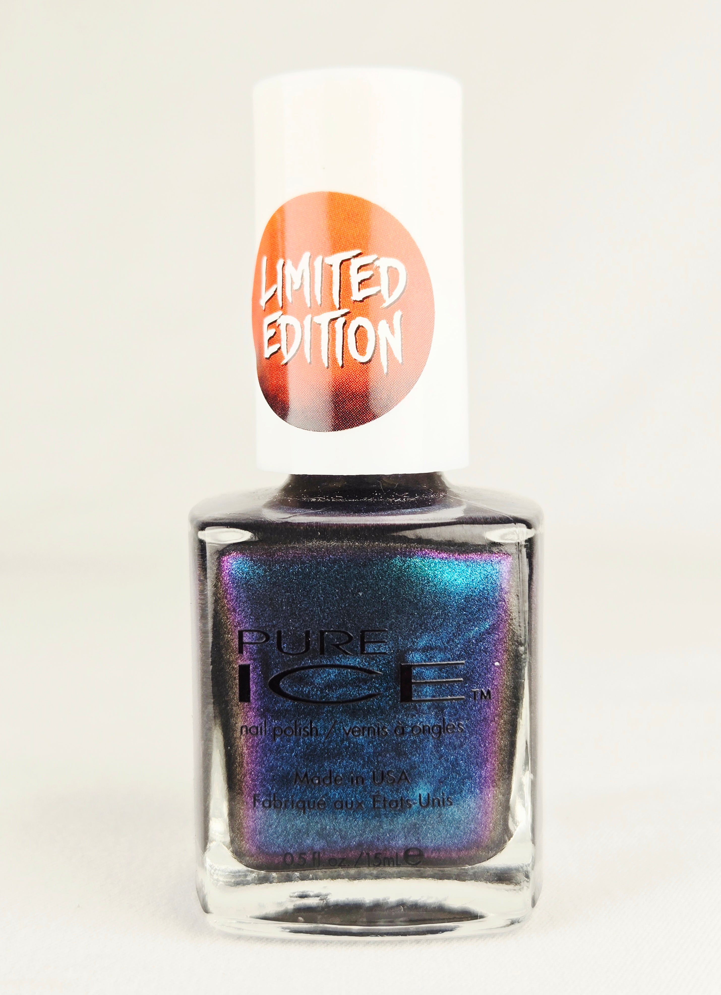 Pure Ice Coffin Break Limited Edition Nail Polish — Blue Purple Multichrome Shimmer