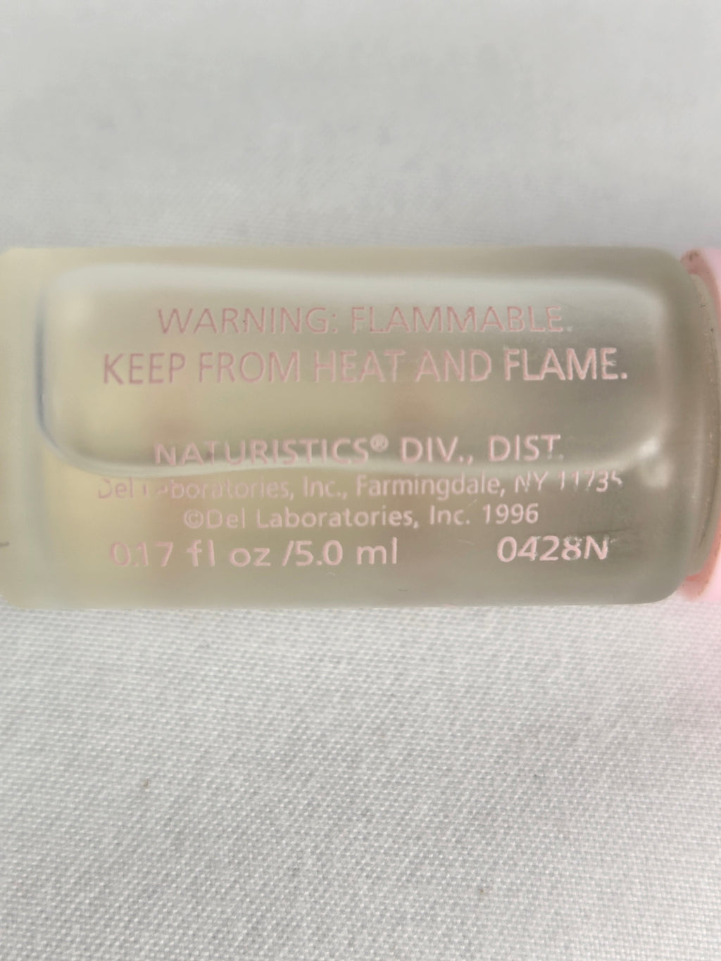 Naturistics Paradise Cologne Mini 1996 Vintage Rollerball Perfume 0.17 oz