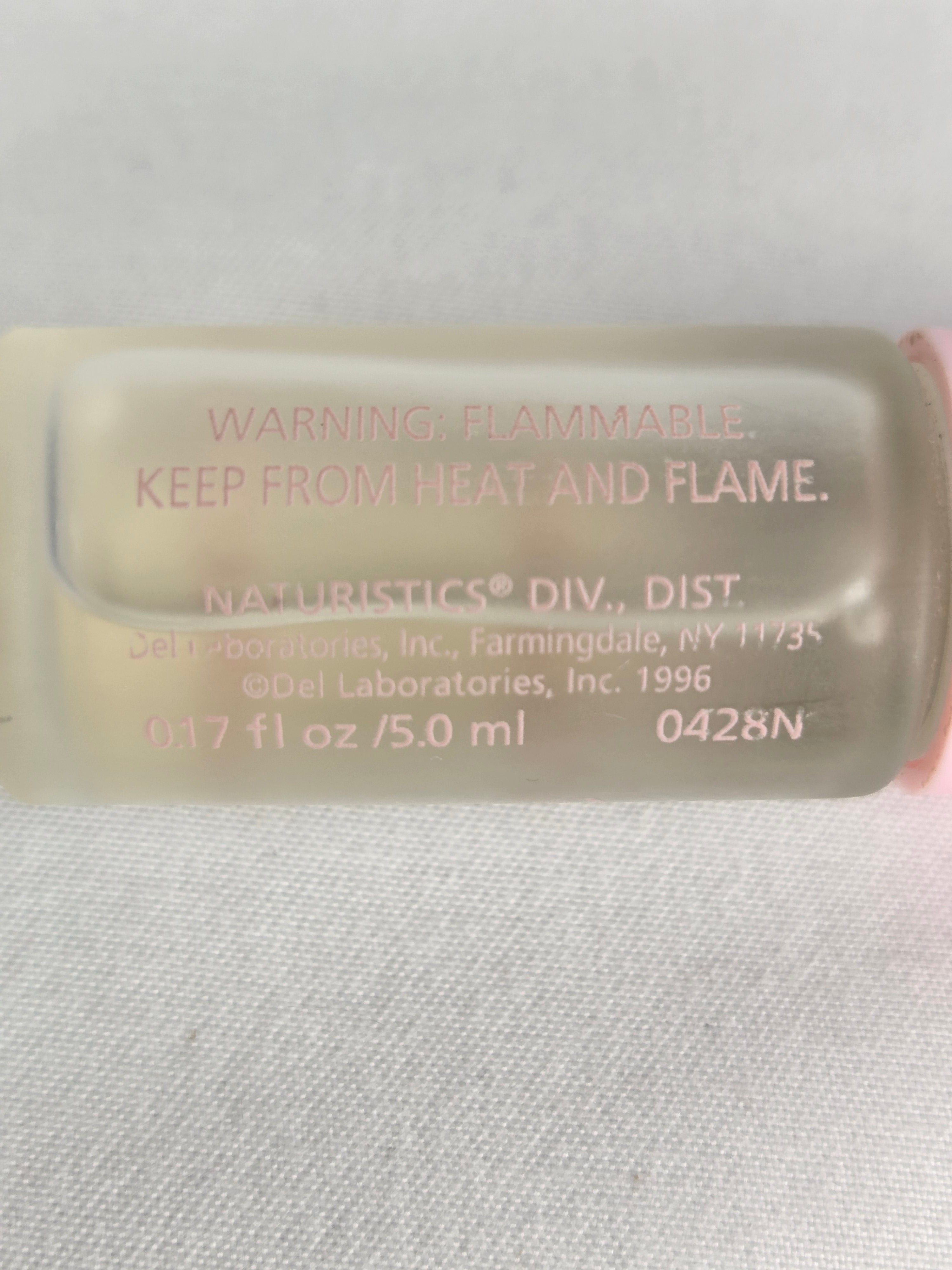 Naturistics Paradise Cologne Mini 1996 Vintage Rollerball Perfume 0.17 oz