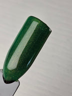 Ectophoria- Neon Radioactive Green Gold Shimmer Glow In The Dark Blacklight Reactive Indie Lacquer Handmade Indie Nail Polish