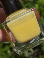 Beurre Fondu - Sheer Creamy Butter Yellow Crelly Nail Polish | Liquid Krystal Co Handmade Indie Lacquer