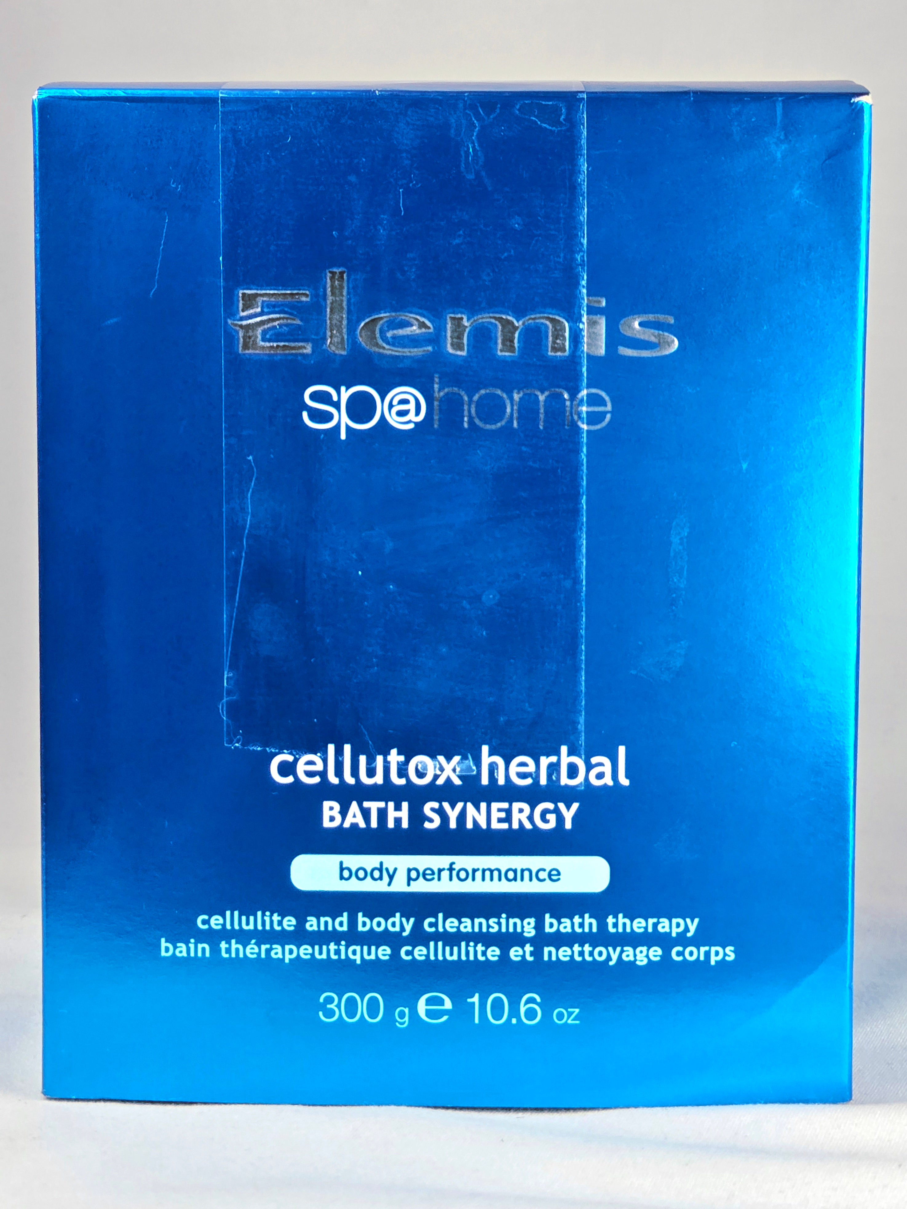Elemis Sp@Home Cellutox Herbal Bath Synergy Body Performance Bath Therapy 12 Sachets 300g Vintage Spa Treatment