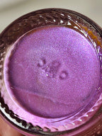 Vintage Love My Nails Frosted Purple 596 Shimmer Nail Polish Bari Cosmetics