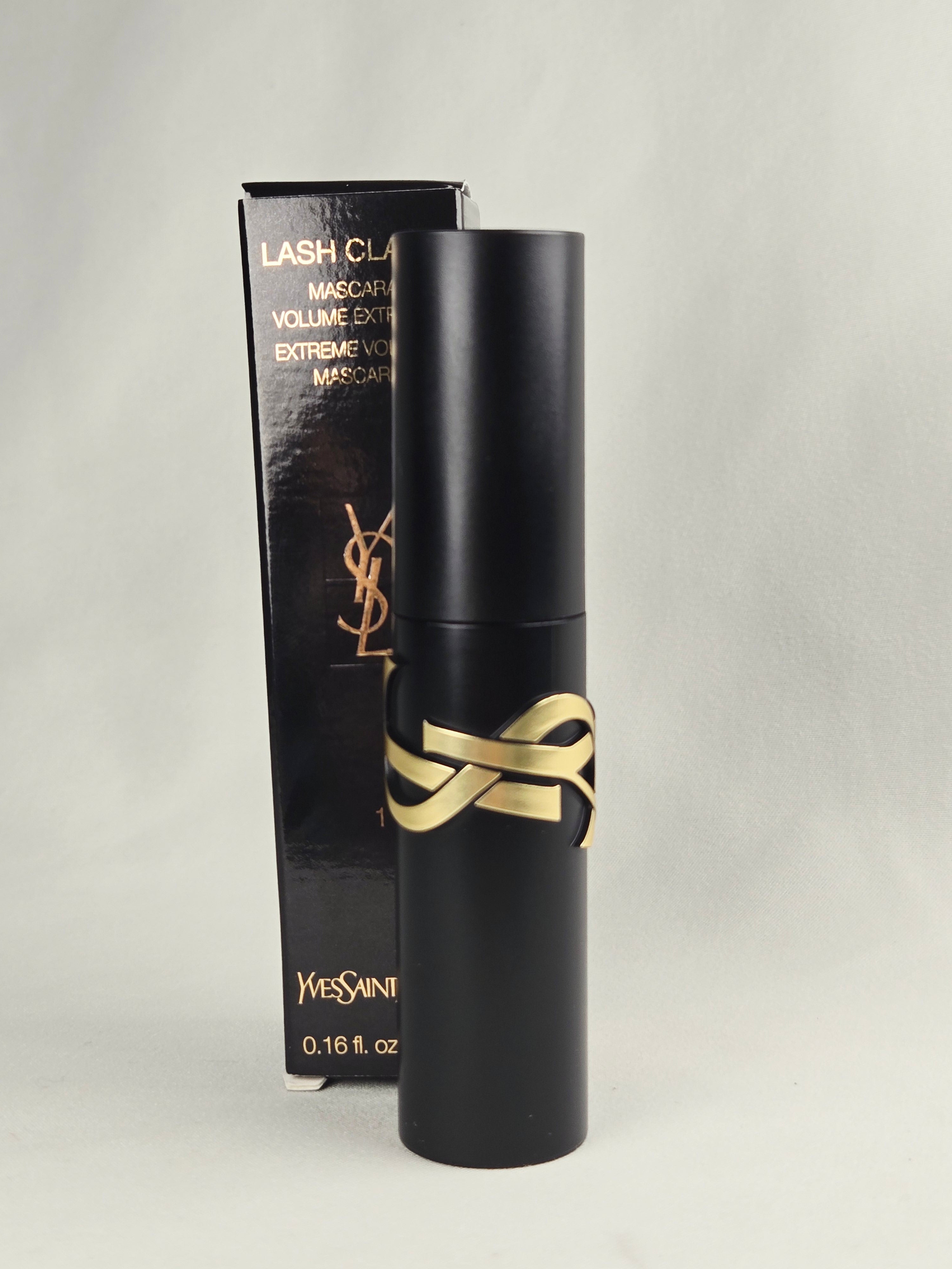 Yves Saint Laurent Lash Clash Mascara Noir Black 1 Extreme Volume 0.16 oz / 5 ml