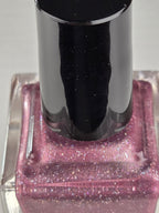 Liquid Krystal Co. Orchid Glitch| One-of-a-Kind Prototype Nail Lacquer | Dusty Orchid Holographic Shimmer | Handmade Indie Nail Polish