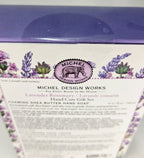 Michel Design Works Lavender Rosemary Hand Care Gift Set | Factory Sealed | Foaming Shea Butter Soap & Hand Cream Gift Box
