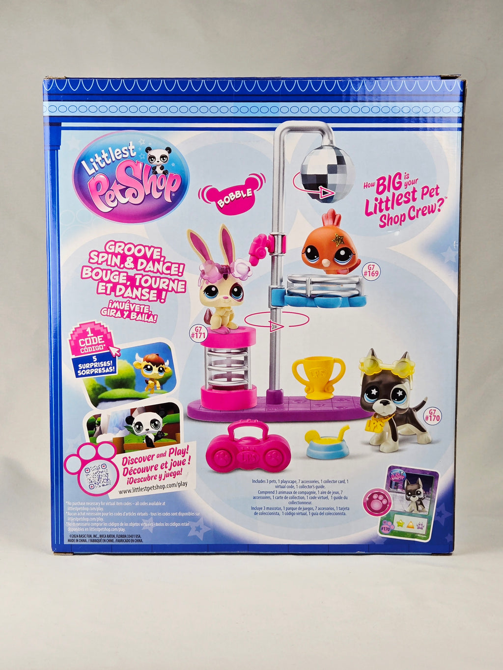 Littlest Pet Shop Disco Nights Play Pack — New in Box | Collectible LPS Toy Set