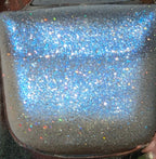 Prismatic Blizzard - Holographic Nail Polish – Icy White with Blue Aurora Shimmer | Iridescent Indie Holo Lacquer | Liquid Krystal Co. Handmade Indie Nail Polish