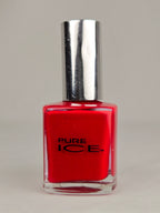 Pure Ice Siren Nail Polish 603CP Bright Cherry Red Creme Nail Lacquer .5 oz