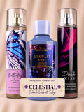Bath & Body Works Celestial Dark Velvet Sky Layering Combo Set NEW