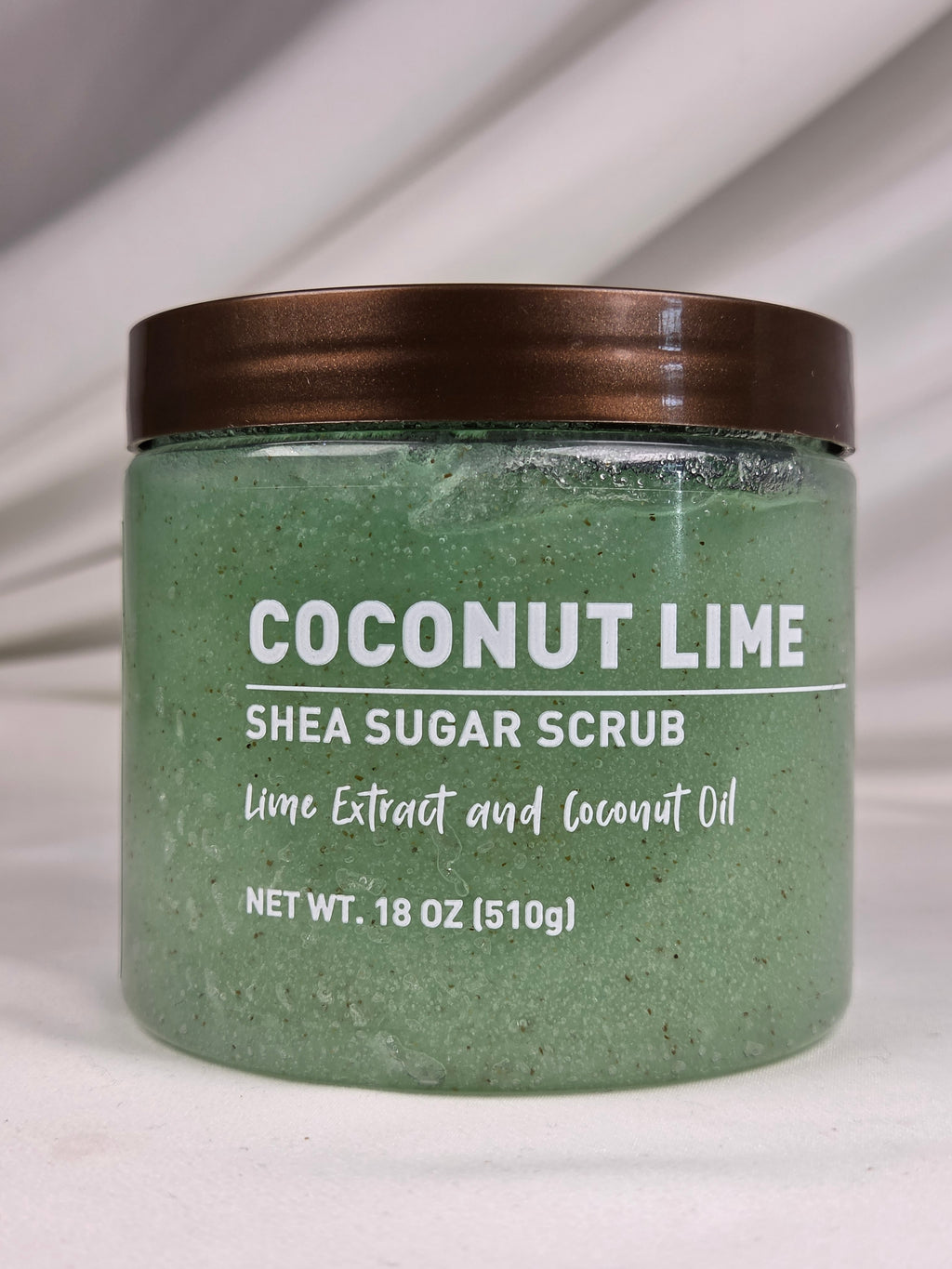 Equate Coconut Lime Shea Sugar Scrub 18 oz Coconut Oil Lime Extract Body Exfoliator