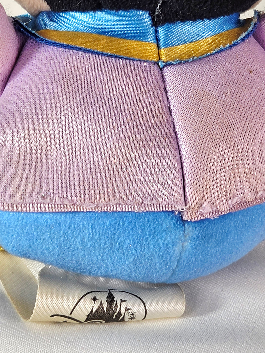 Disney Wisgables Mickey Mouse Small Plush Toy Pastel Outfit Blue Purple Gold Collectible