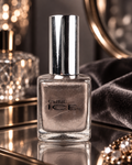 Pure Ice Risk Taker 305CP Taupe Silver Shimmer Nail Polish Discontinued 