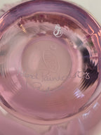 Vintage Fenton Coca-Cola Girl Pink Opalescent Glass Rose Bowl – Signed J. Peyton